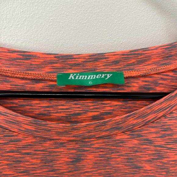 Pink Long Sleeve Blouse with Textured Stripes - Picture 3 of 3